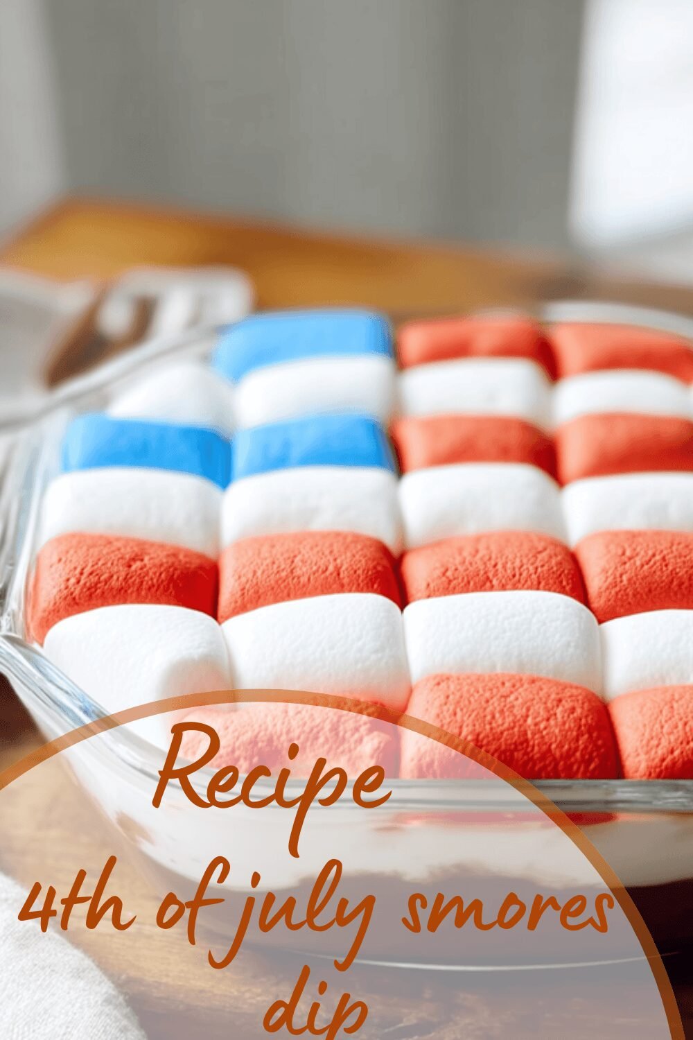 4Th Of July Smores Dip