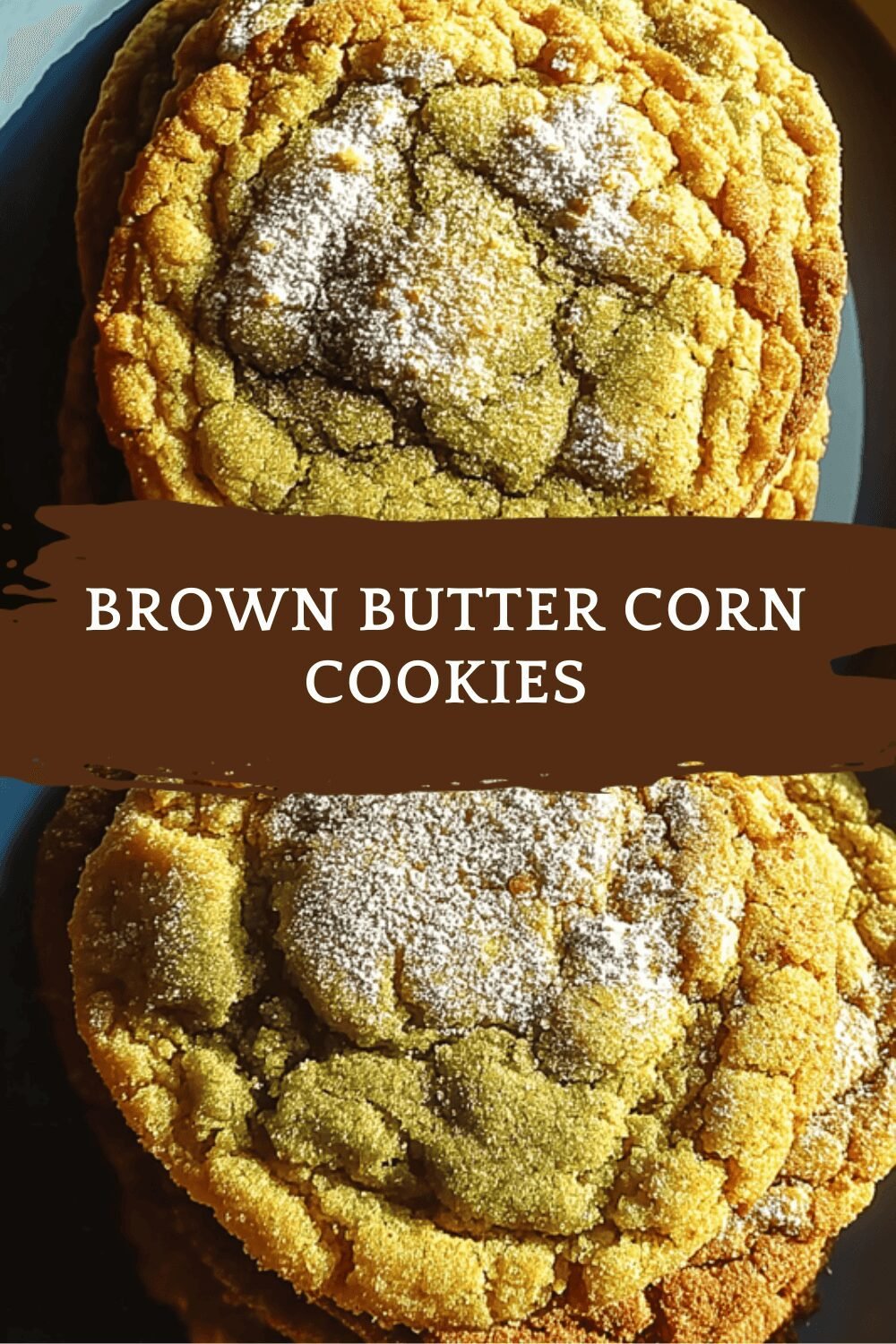 Brown Butter Corn Cookies