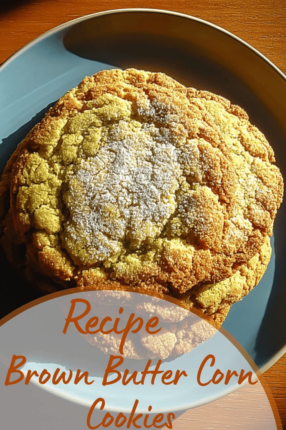 Brown Butter Corn Cookies