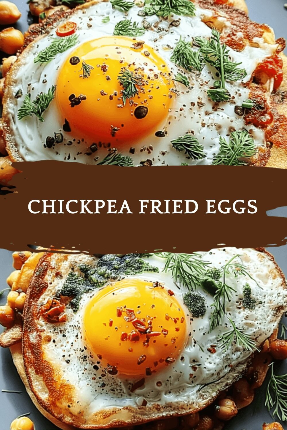 Chickpea Fried Eggs
