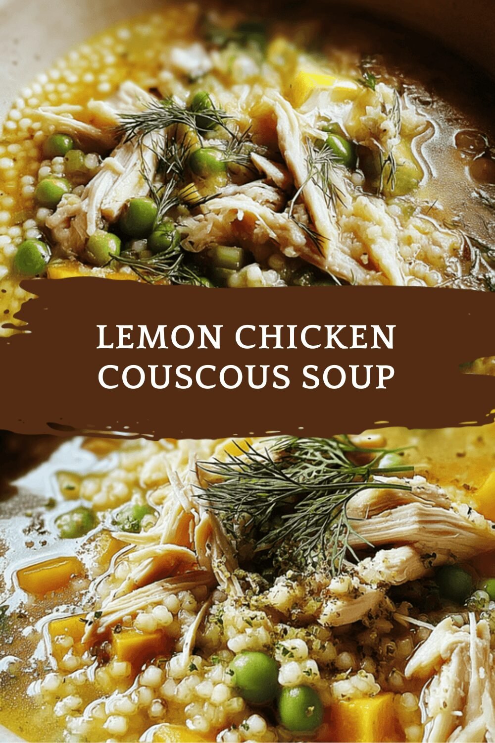 Lemon Chicken Couscous Soup