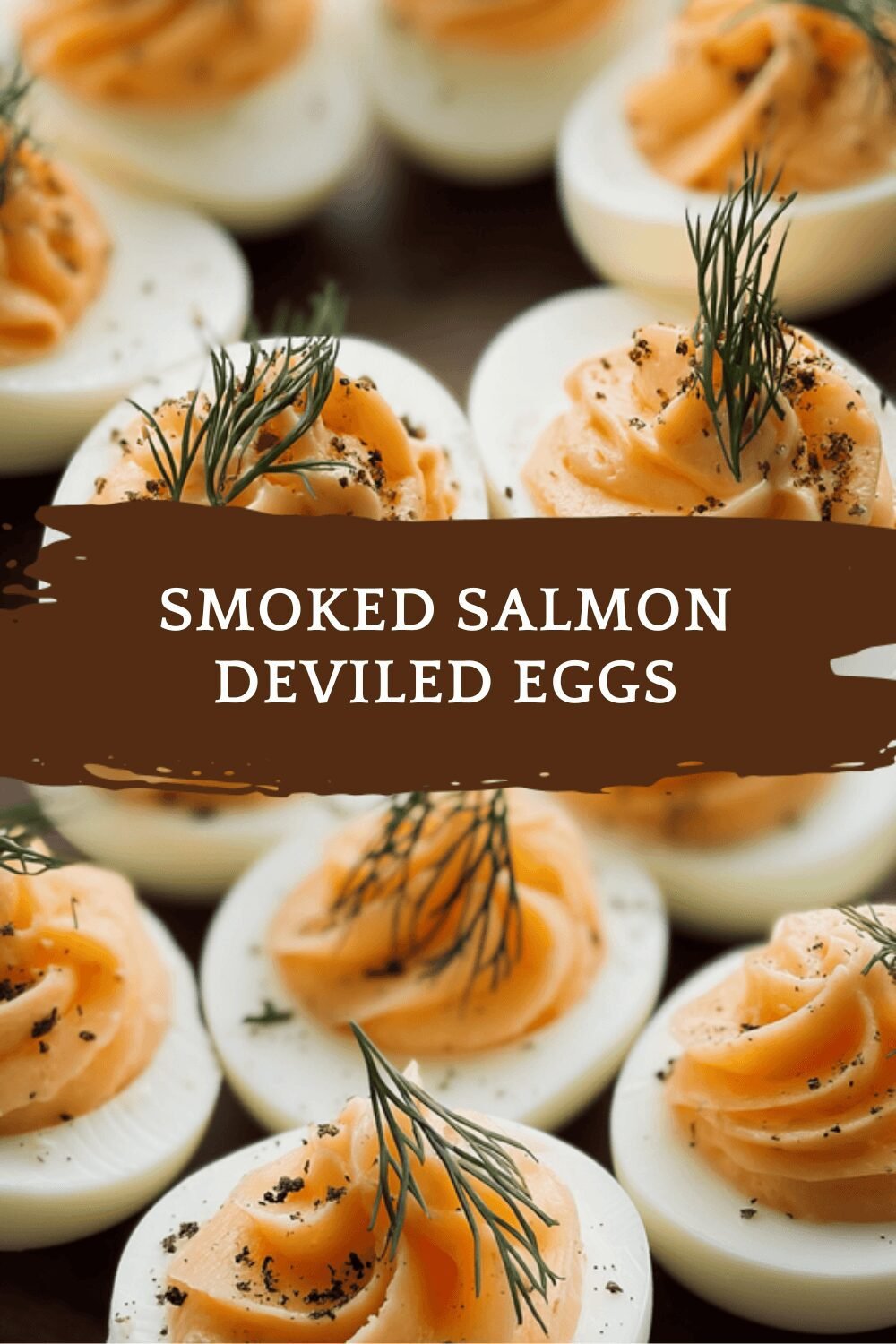 Smoked Salmon Deviled Eggs