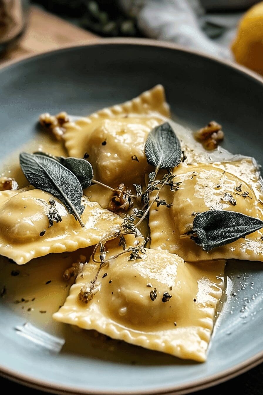 Vegan Lemon Ricotta Ravioli Recipe For Quick Healthy Dinners