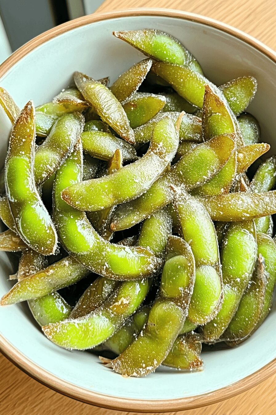 Air Fryer Edamame