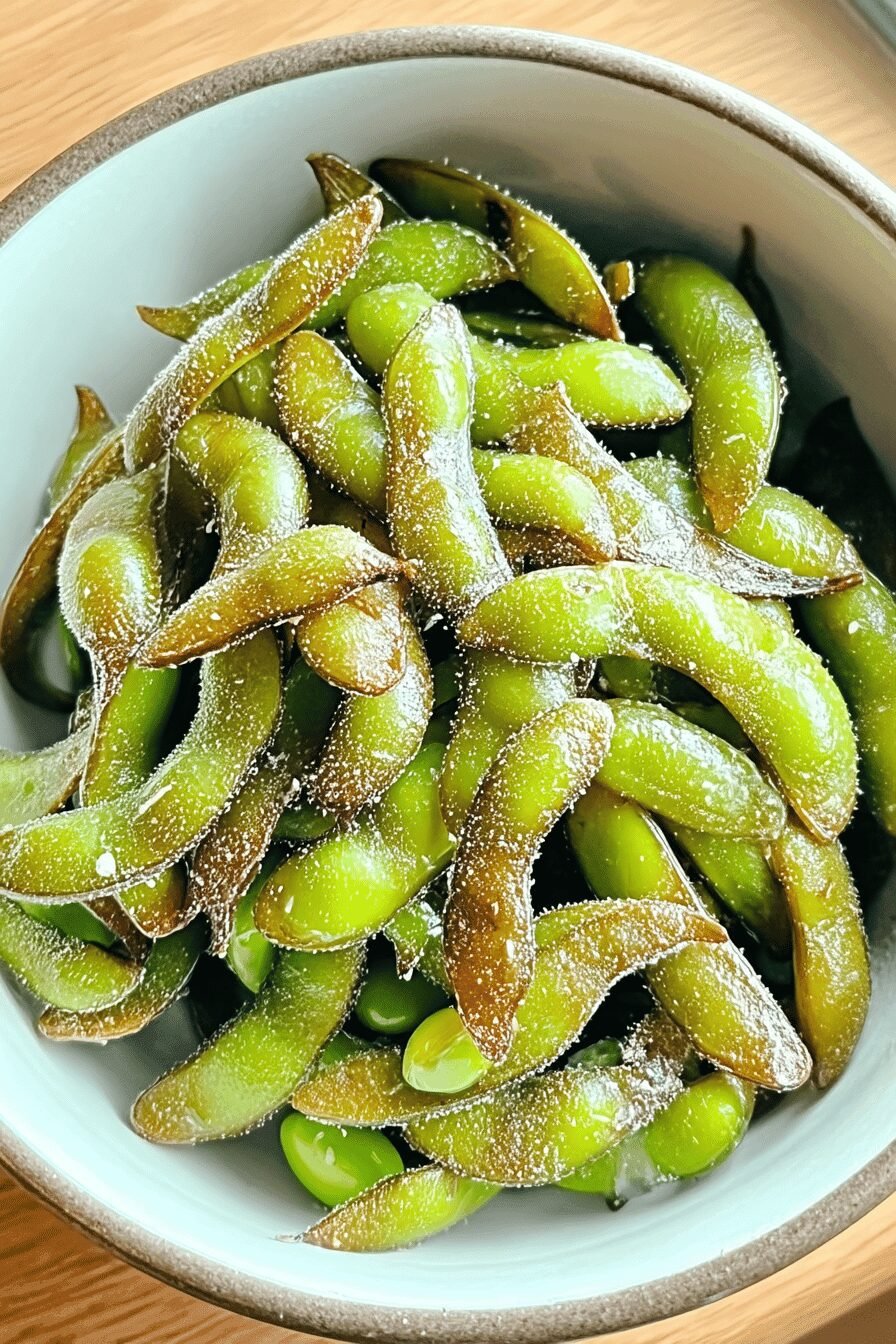 Air Fryer Edamame