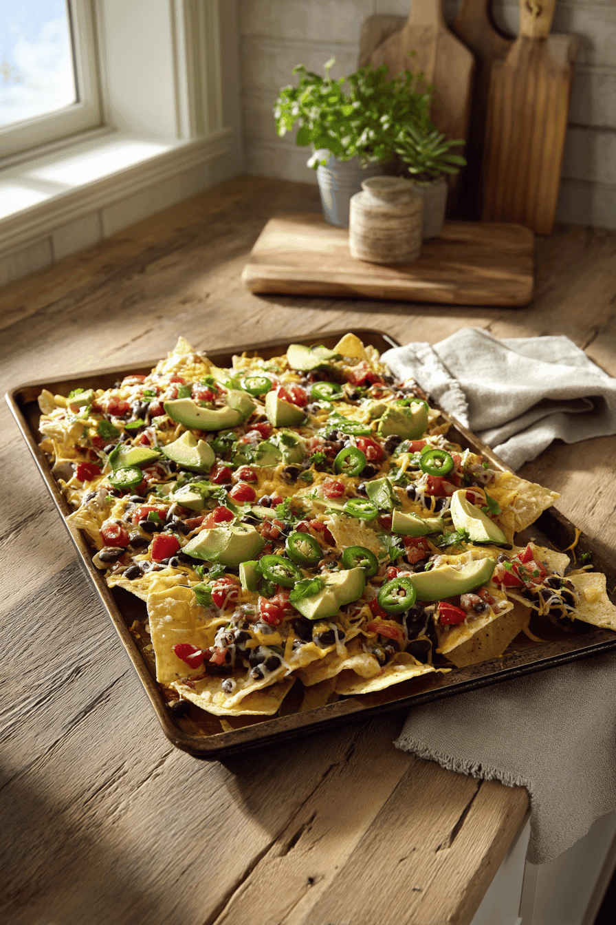 baked nachos