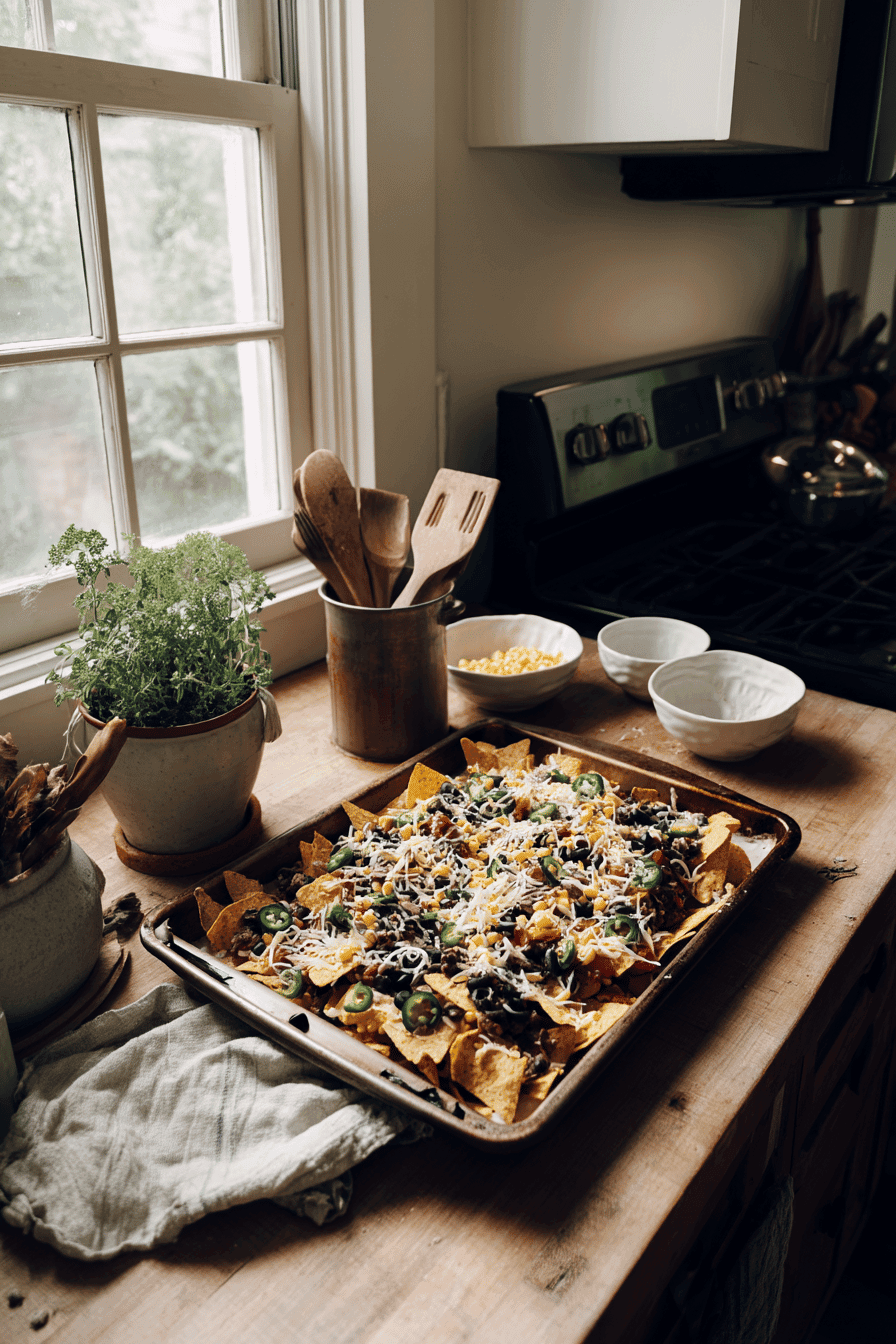 baked nachos