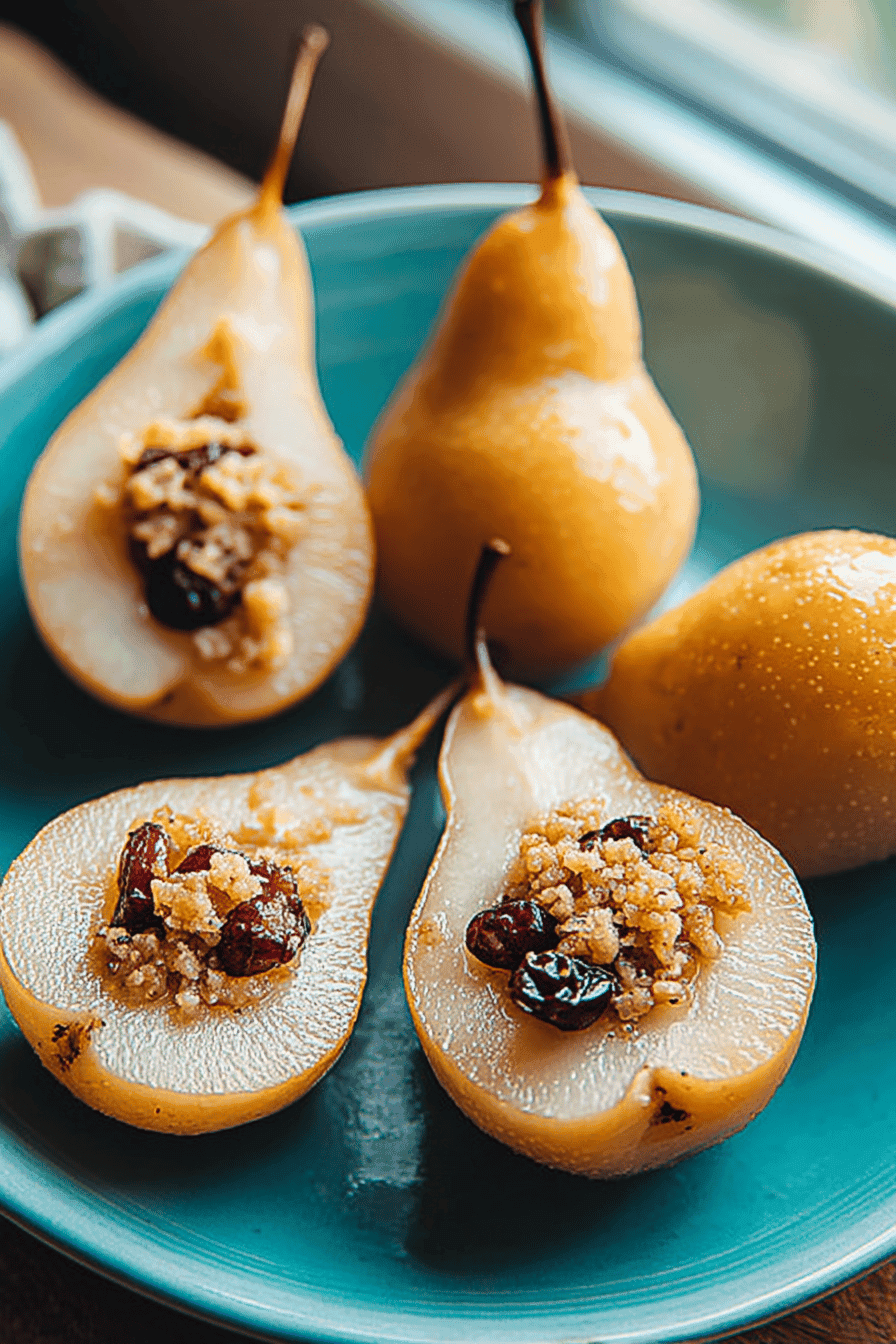 baked pears