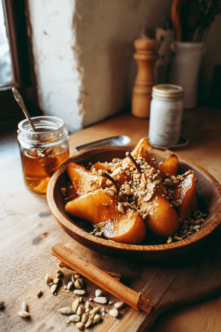 baked pears