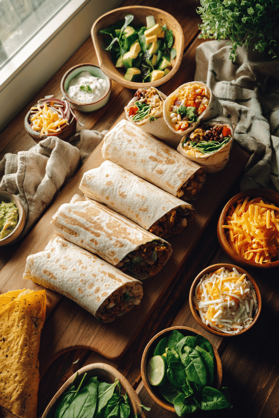 beef and cheese burrito recipe