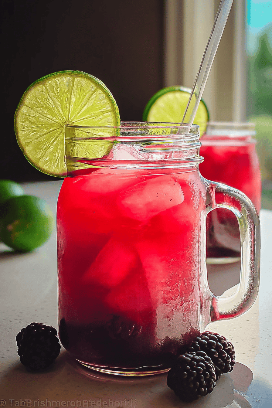 blackberry limeade