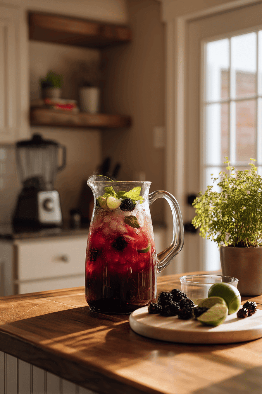 blackberry limeade