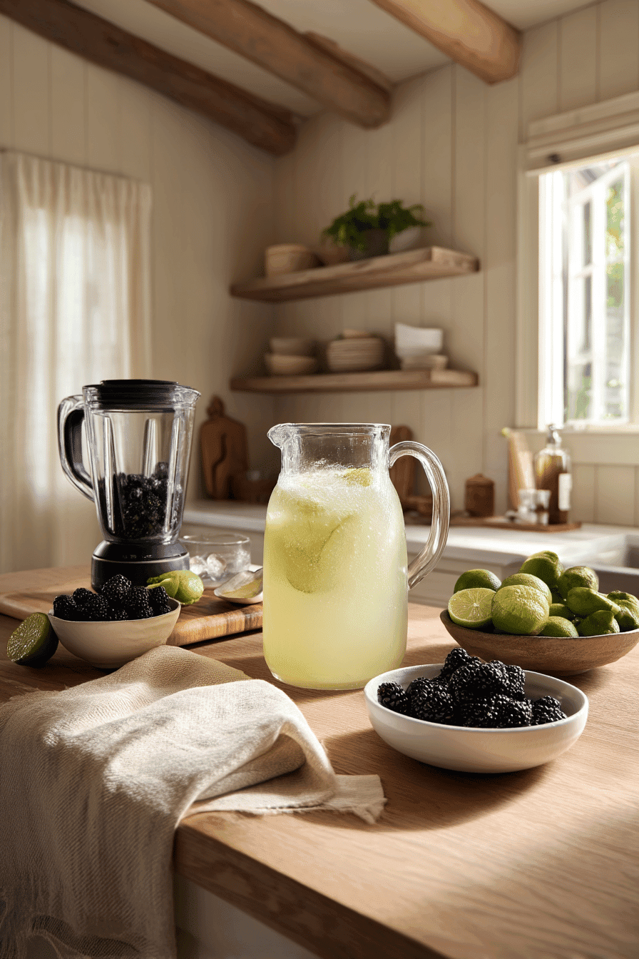 blackberry limeade