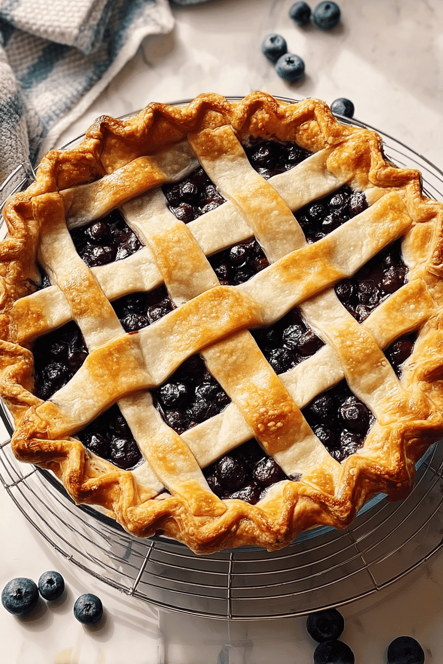 blueberry pie