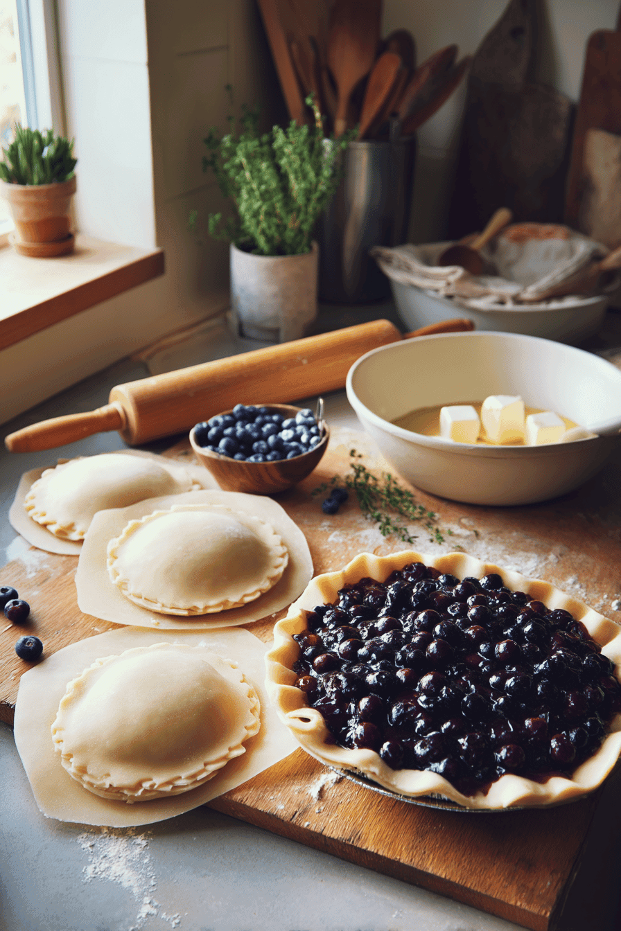 blueberry pie
