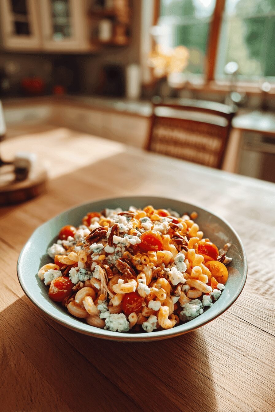 Buffalo Chicken Pasta Salad
