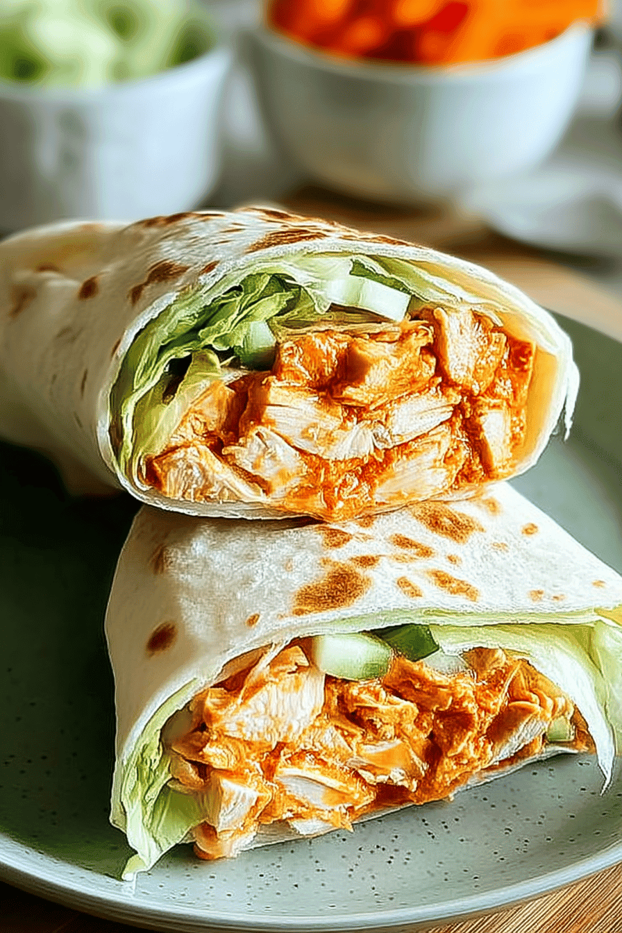 buffalo chicken wrap