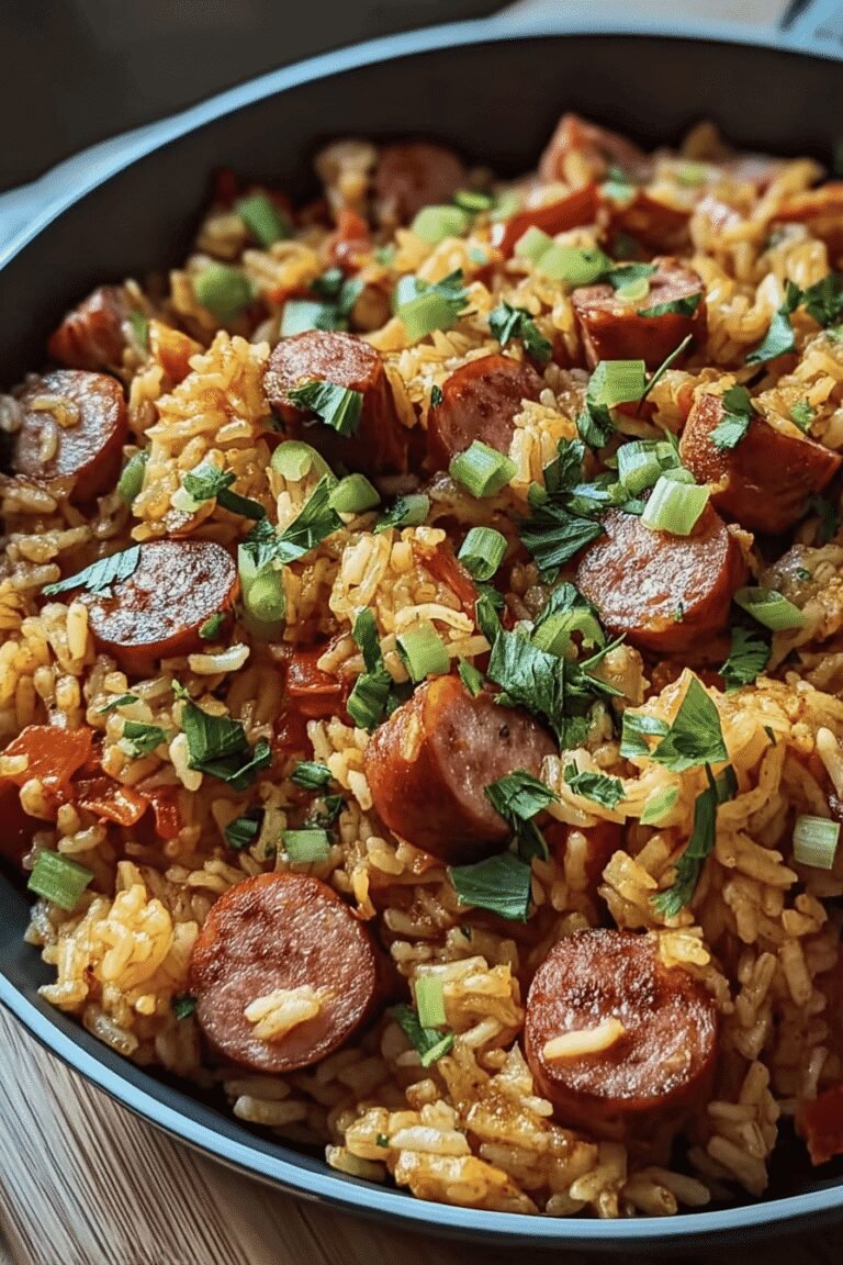 Cajun Sausage And Rice Skillet 2.Png