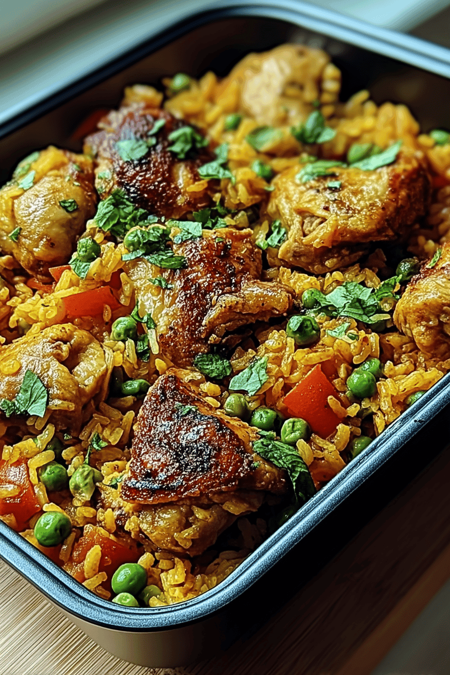 caribbean chicken and rice