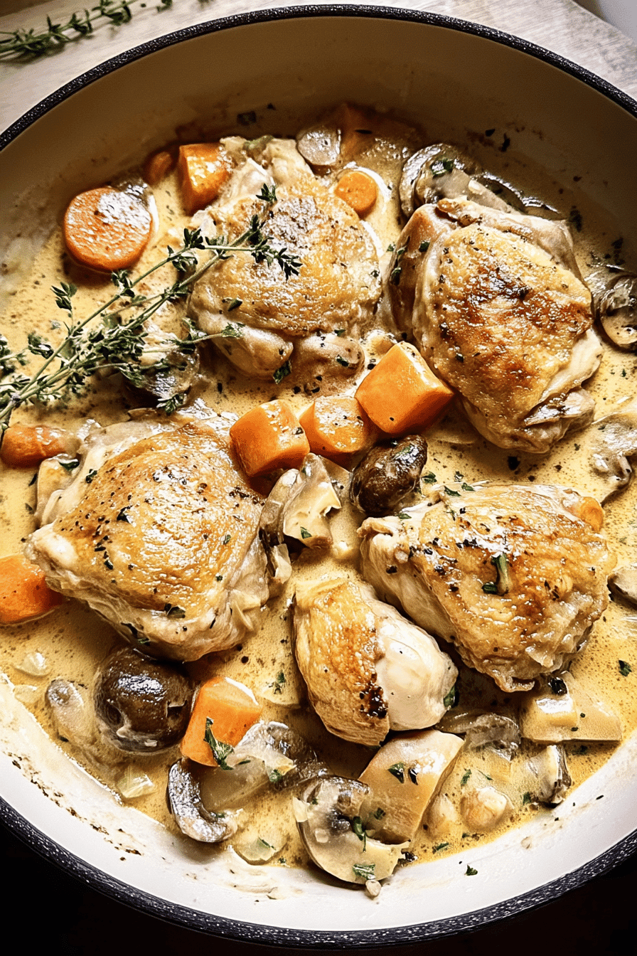 chicken fricassee