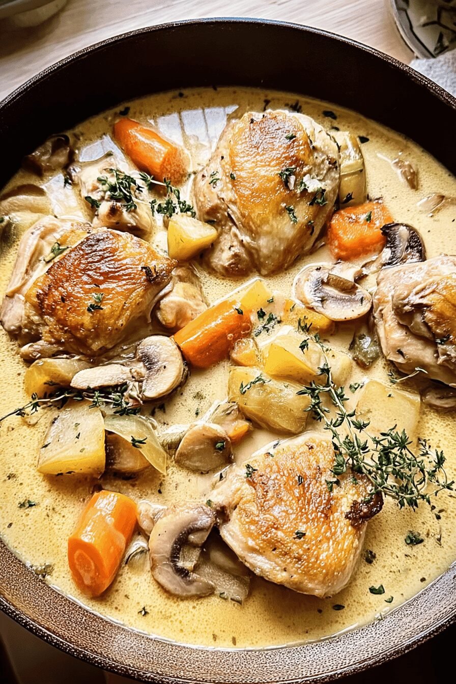 Chicken Fricassee