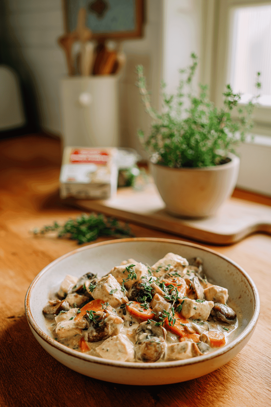 chicken fricassee