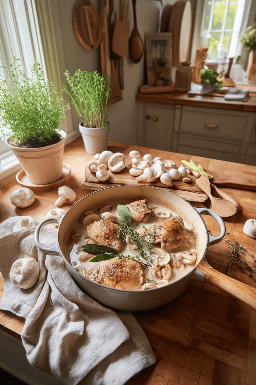 Chicken Fricassee