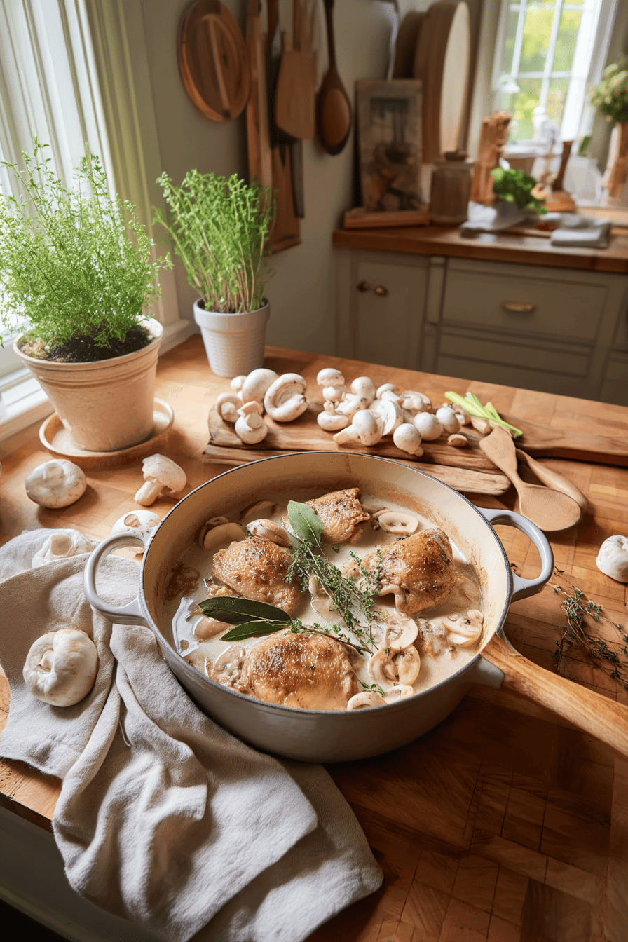 chicken fricassee