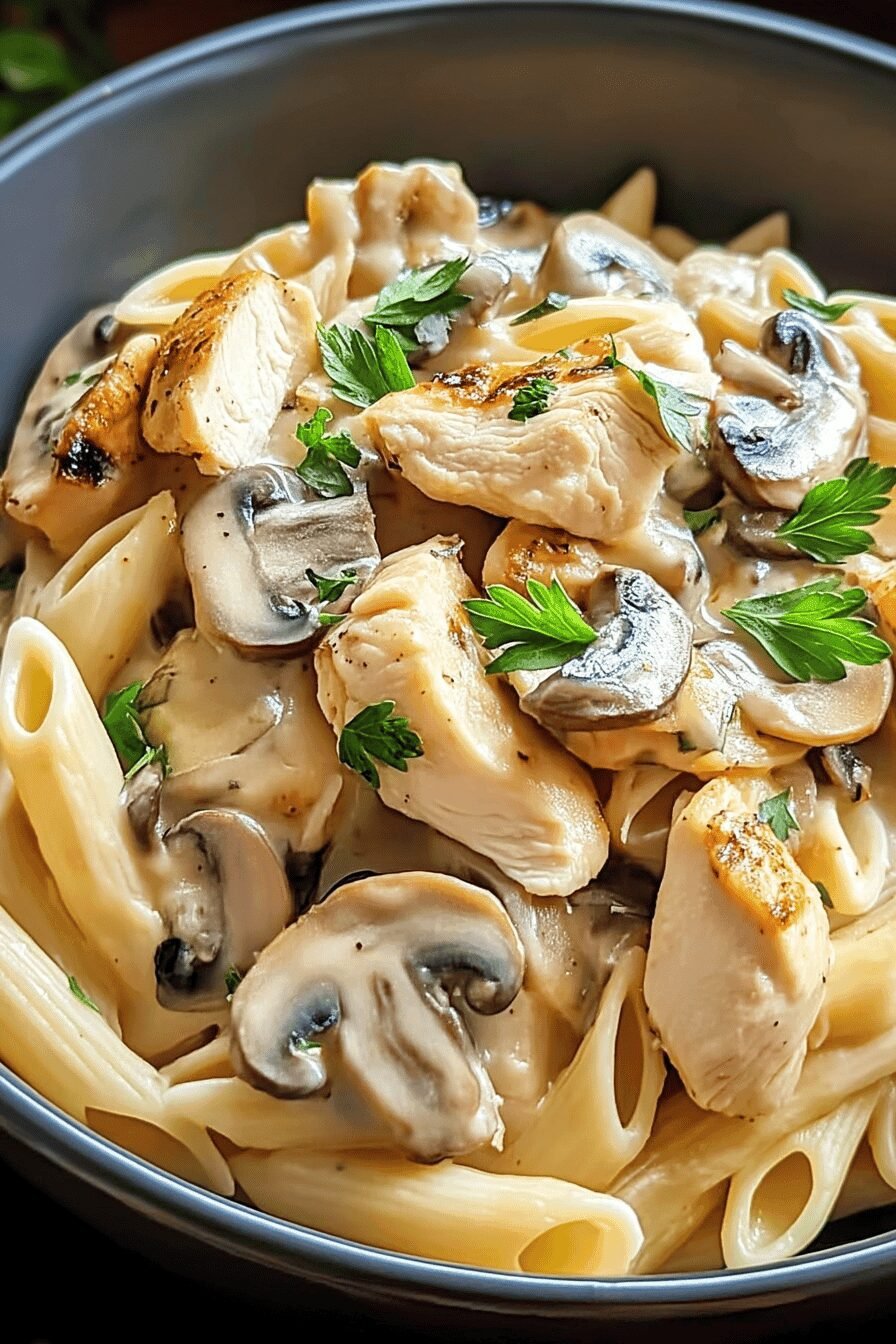 Chicken Mushroom Pasta