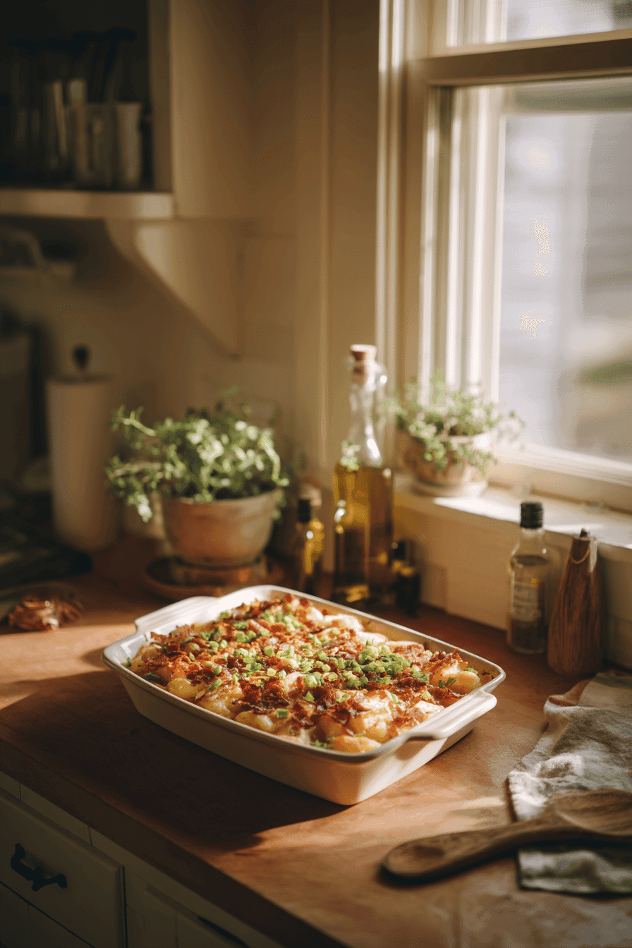 chicken potato casserole