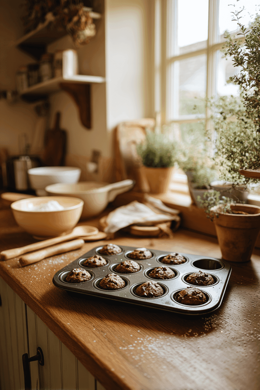chocolate chip muffins