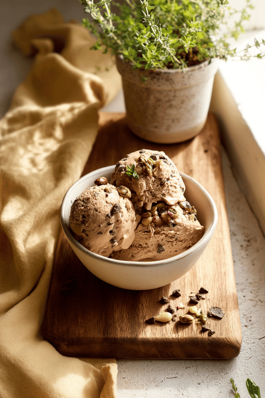 chocolate protein ice cream