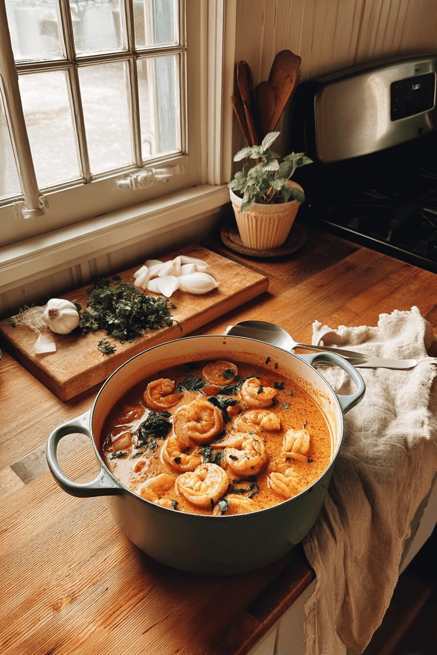Coconut Shrimp Soup