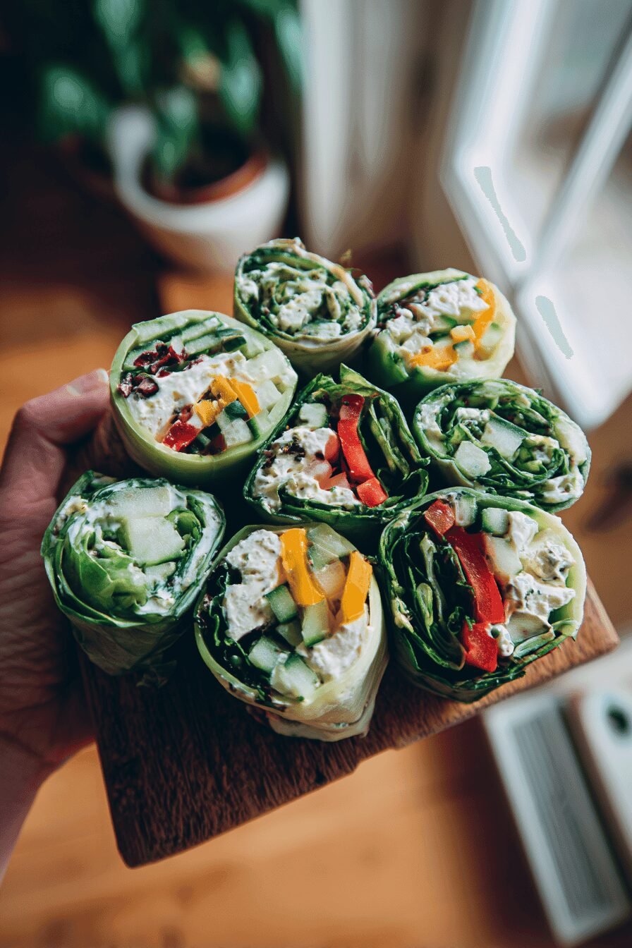 Cream Cheese Pickle Roll Ups