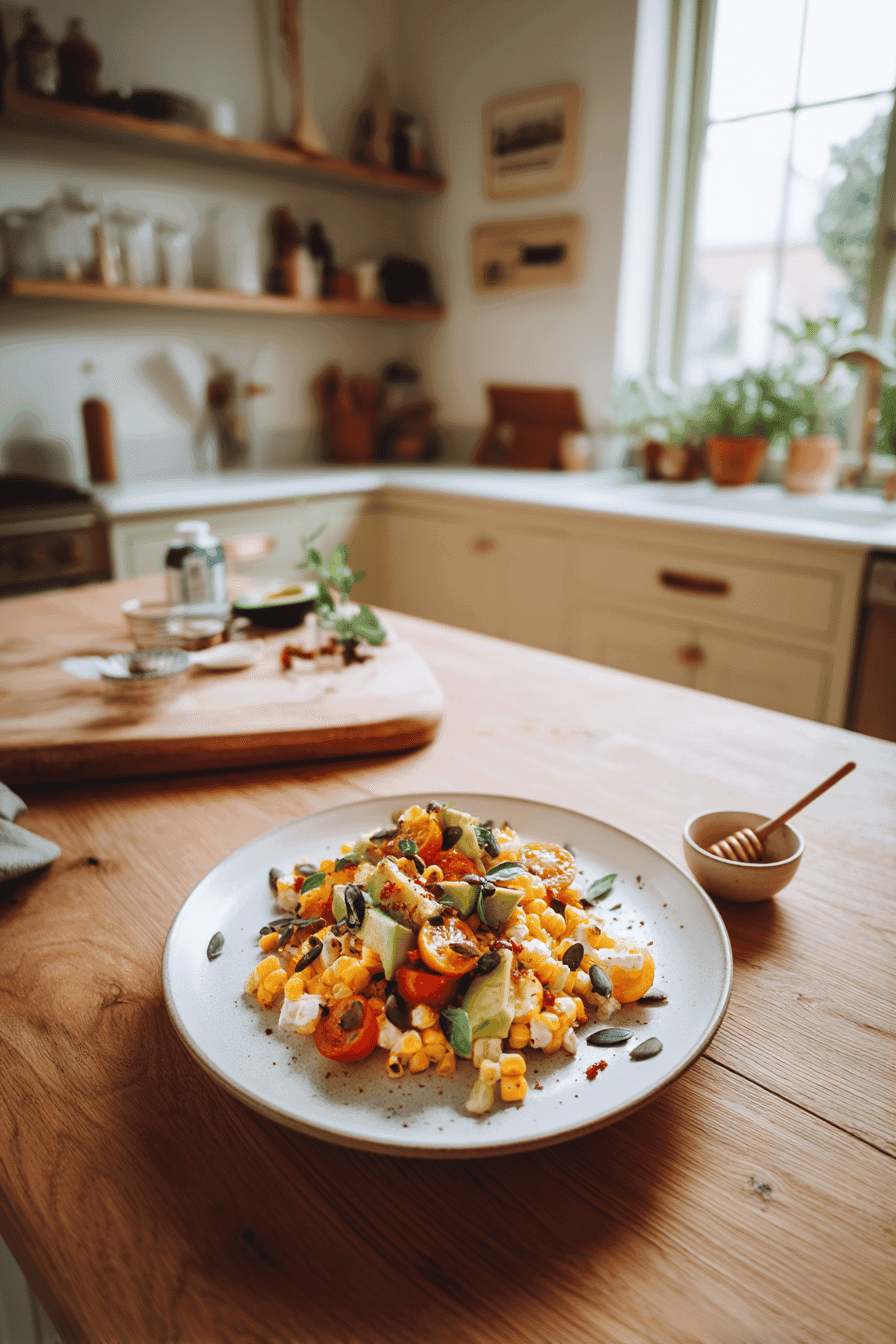 creamy corn salad