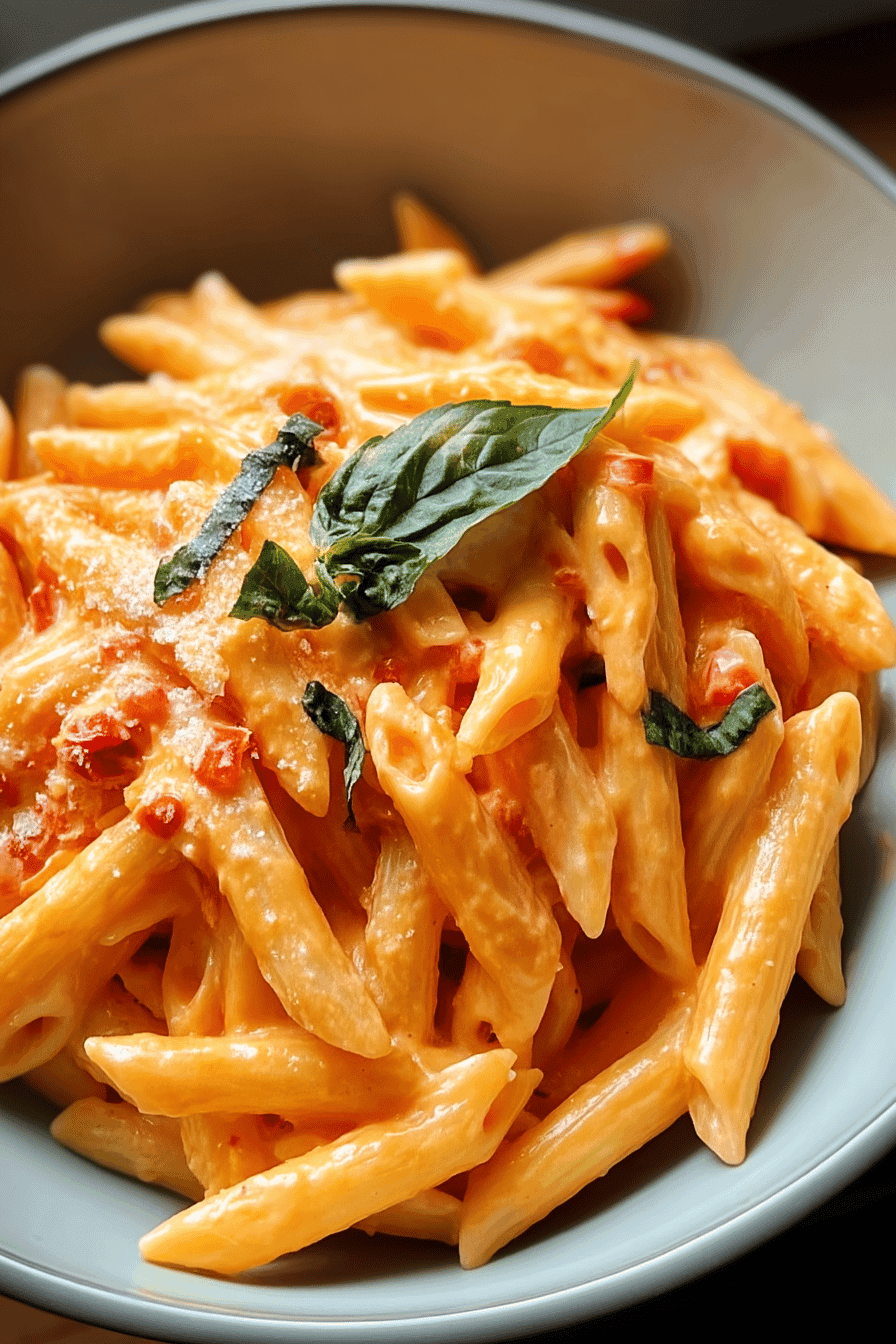 creamy tomato basil pasta