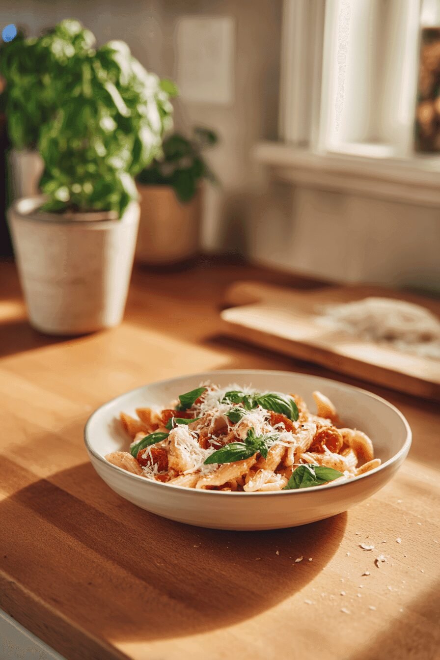 Creamy Tomato Basil Pasta