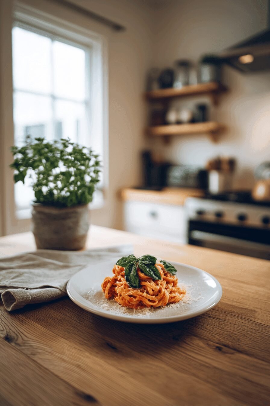Creamy Tomato Basil Pasta