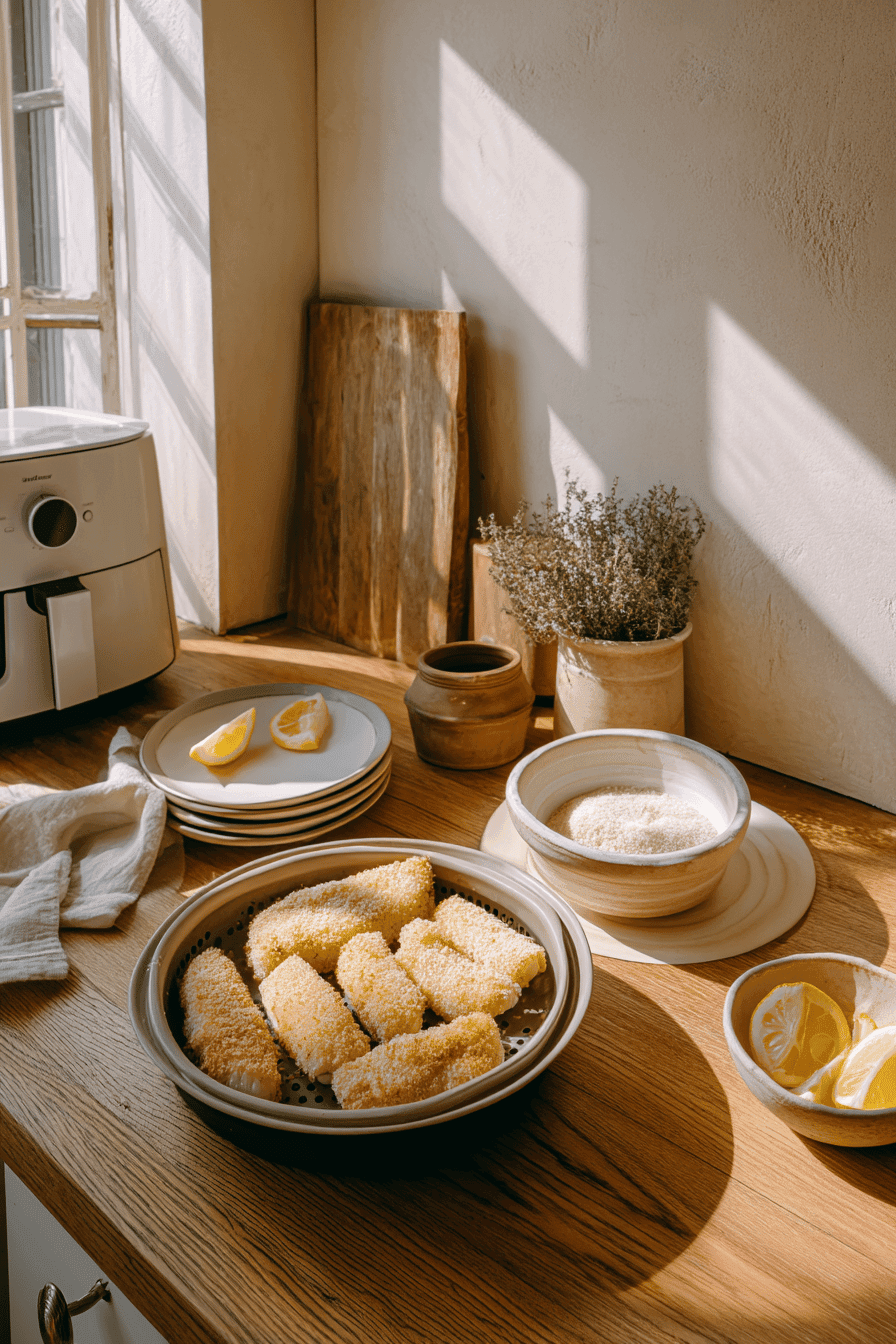 crispy air fryer cod