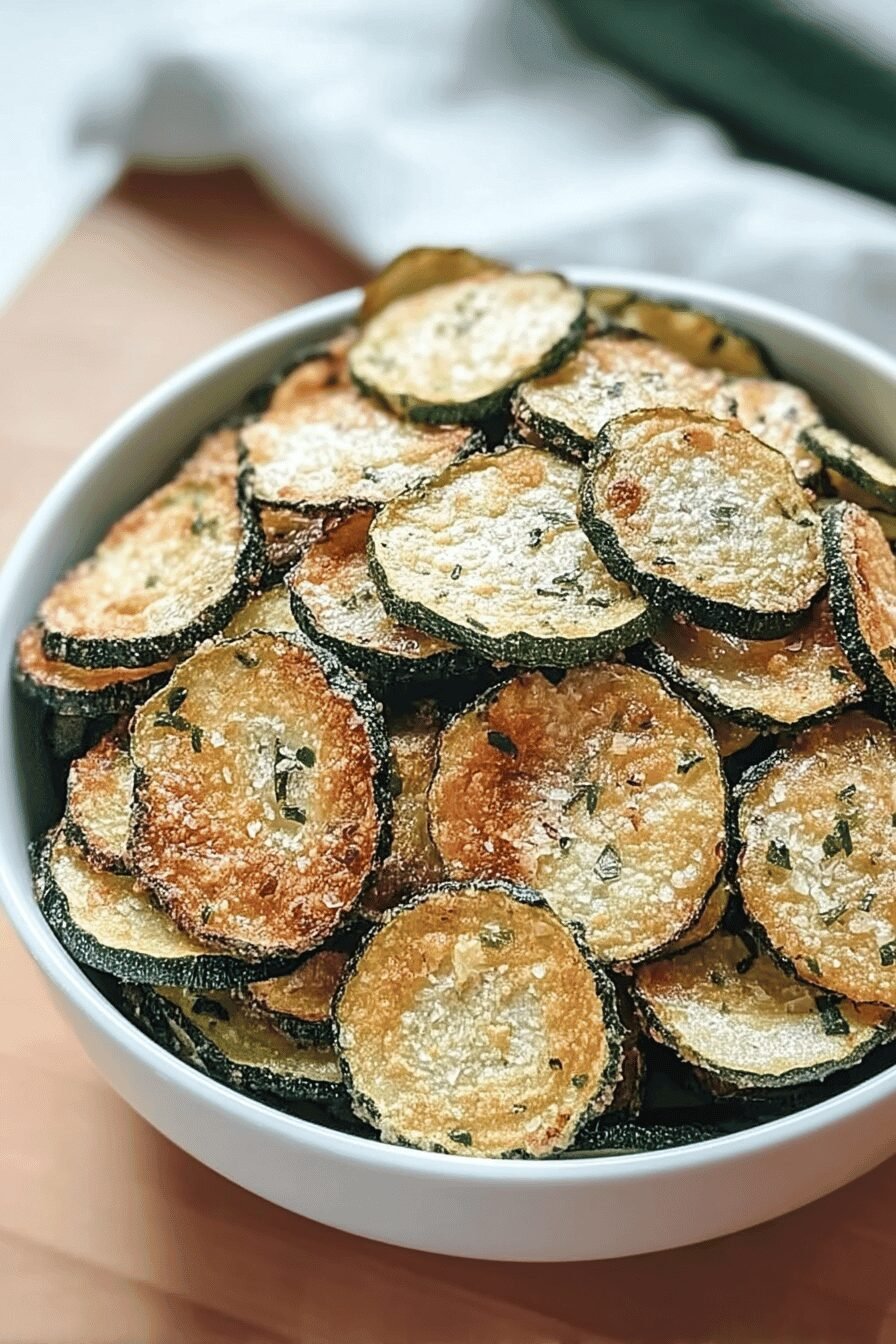 Crispy Zucchini Chips Recipe