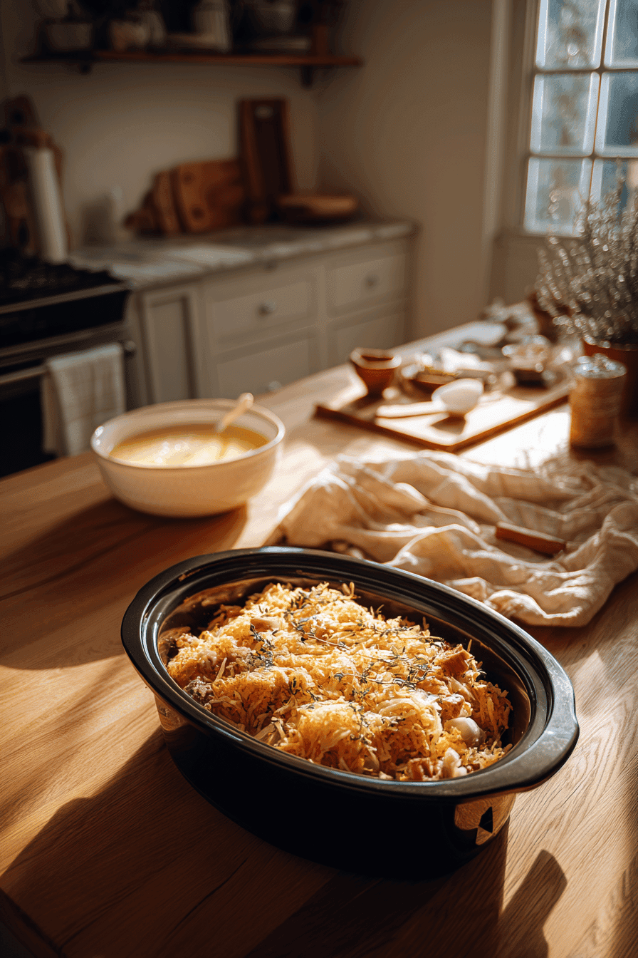 crockpot breakfast casserole