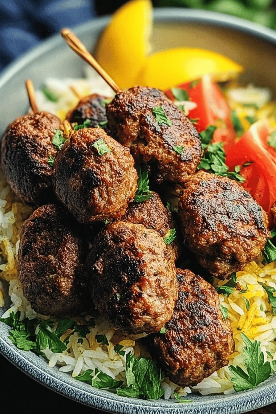Egyptian Kofta Kebab