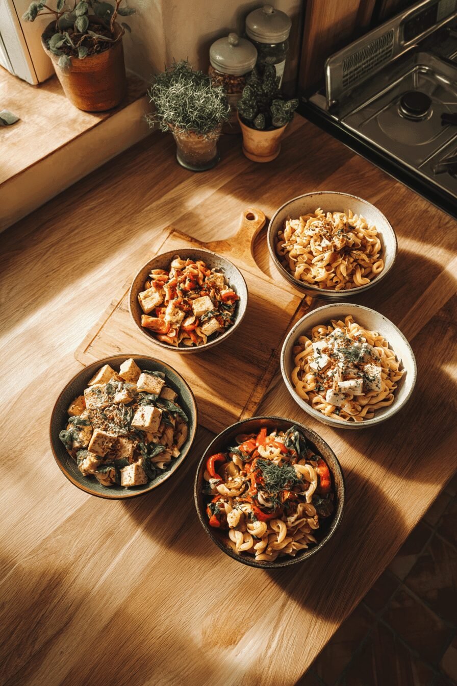 Garlic Butter Chicken Pasta