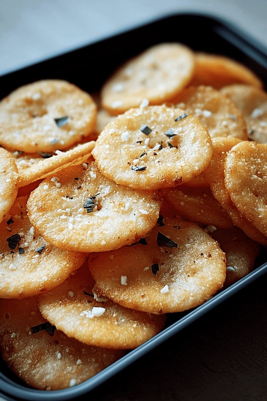 Garlic Ritz Snacks
