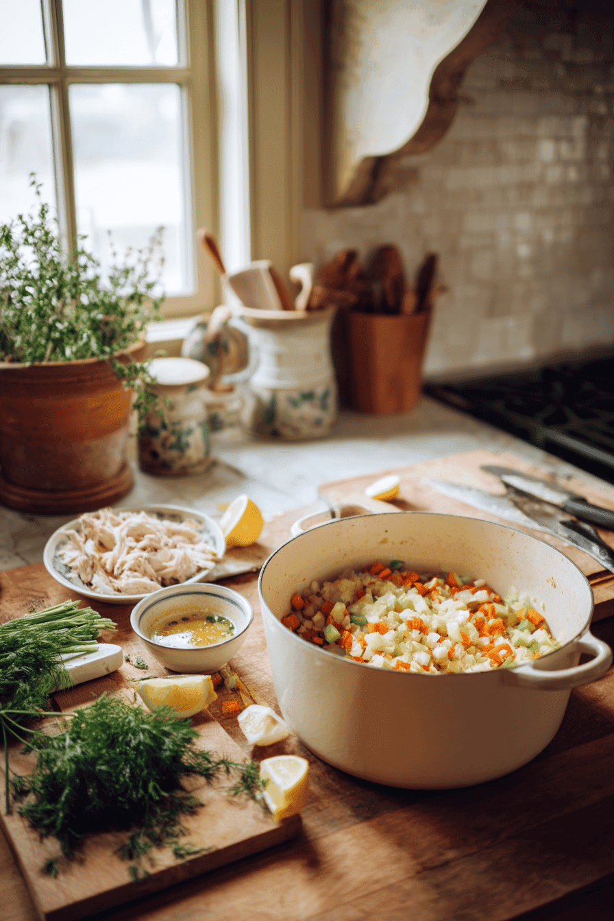 greek chicken soup