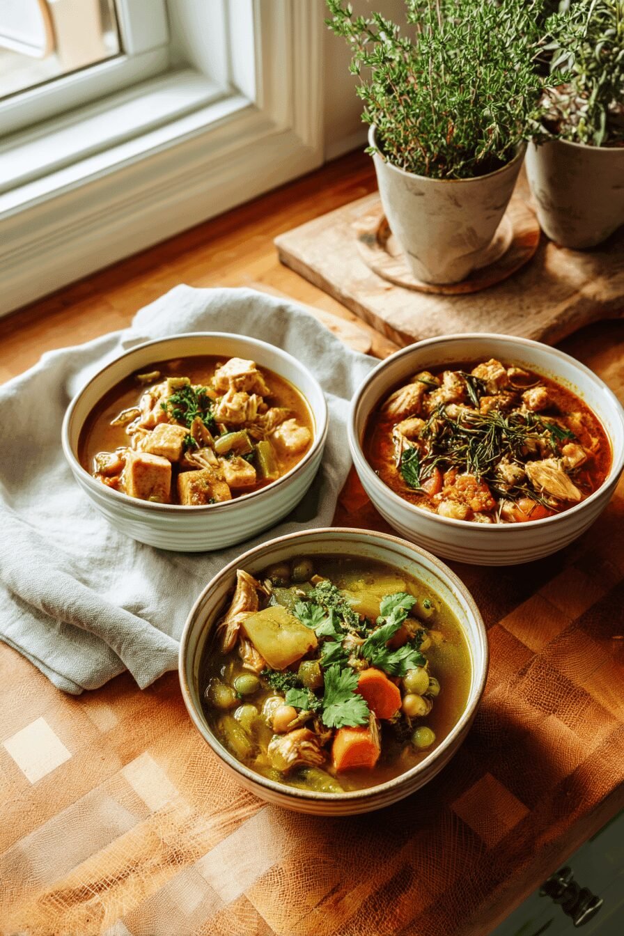 Green Chile Chicken Stew