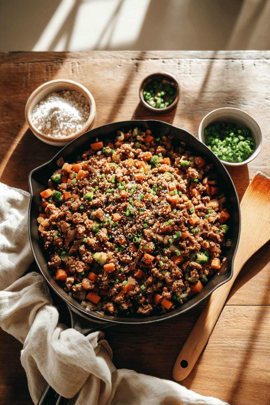Ground Turkey Teriyaki