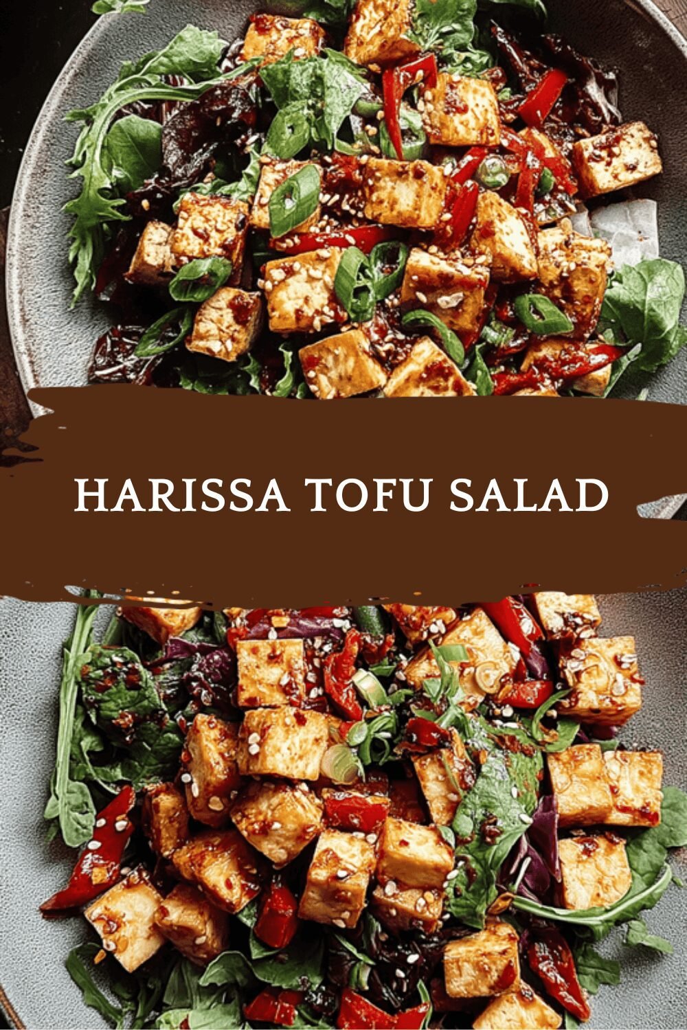 Harissa Tofu Salad