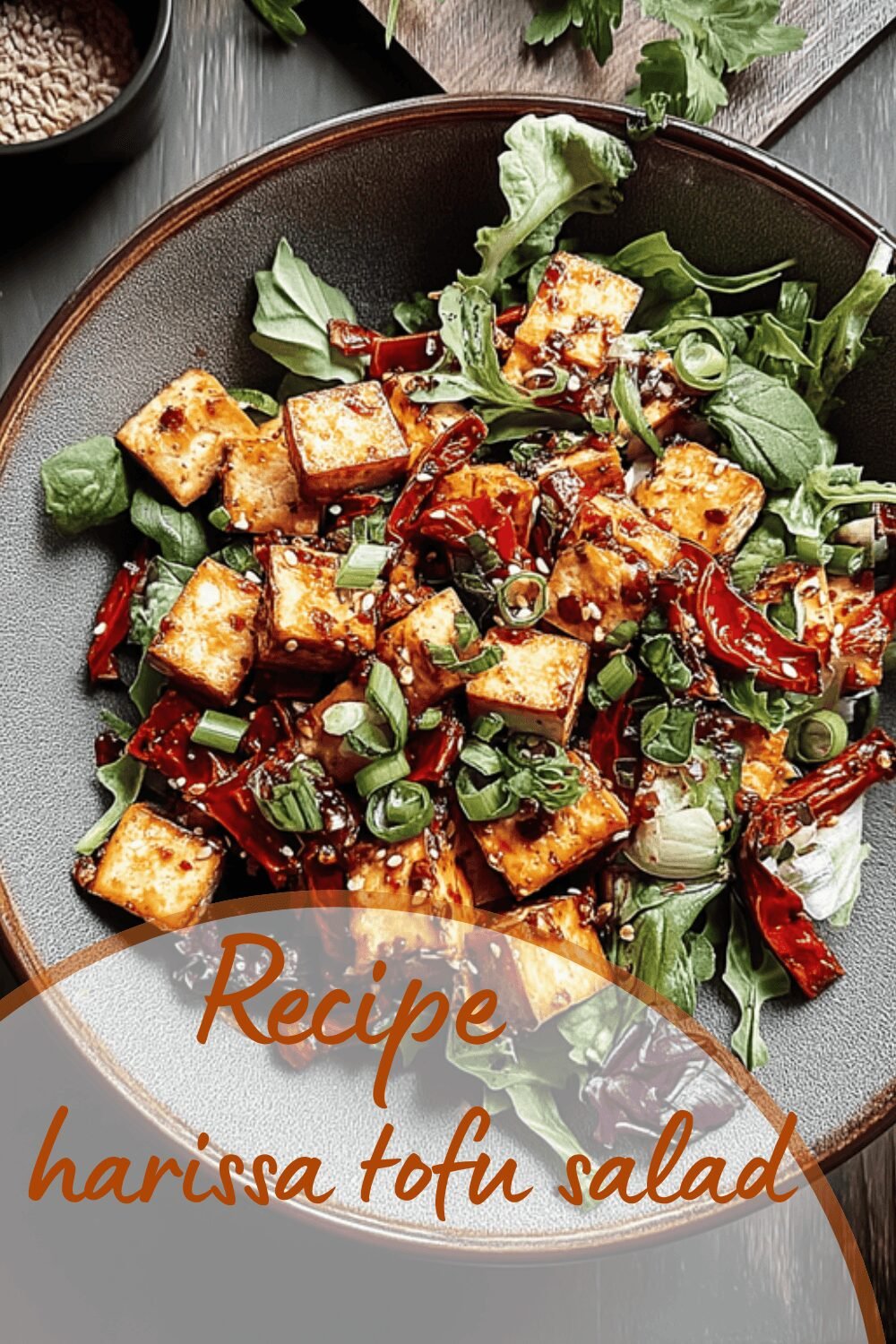 Harissa Tofu Salad