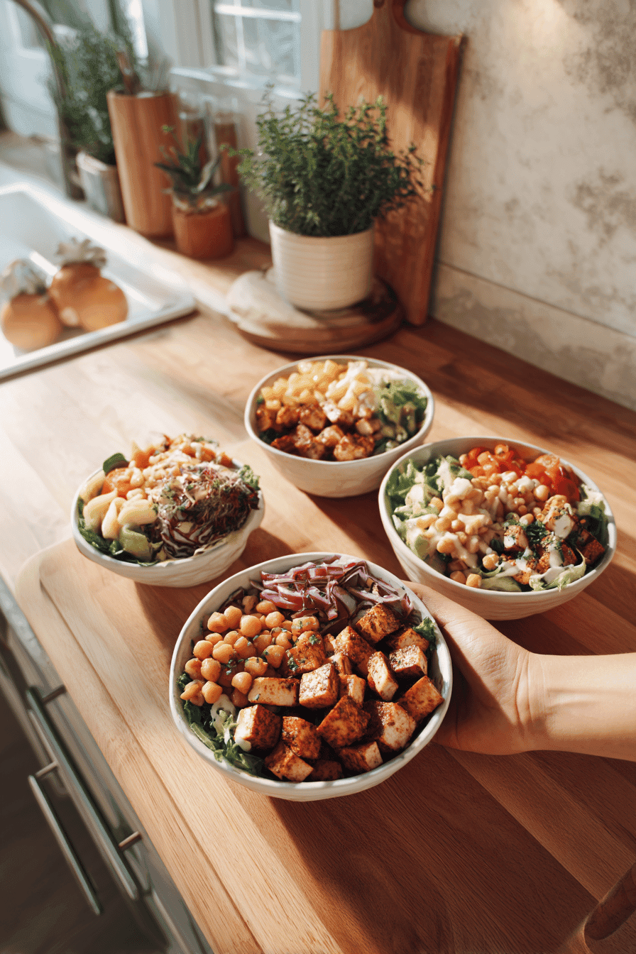 hawaiian chicken salad bowl